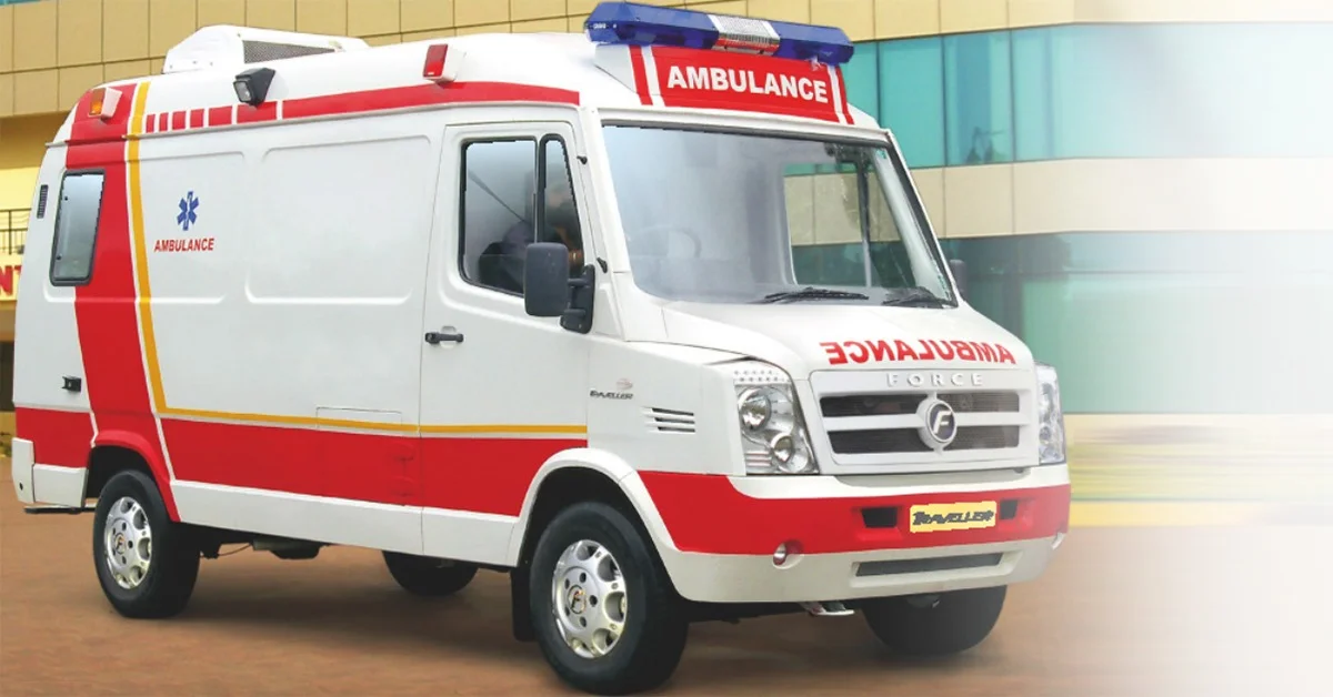 Basic road ambulance vehicle