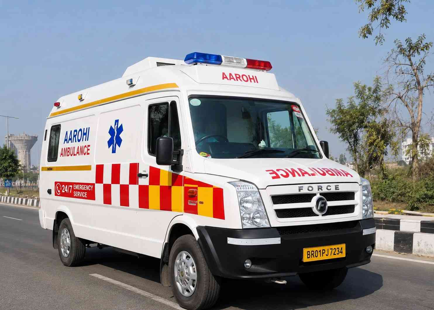 Road Ambulance Service in Patna